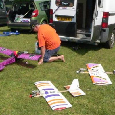 François prépare ses aviosn de combats: baron et spads