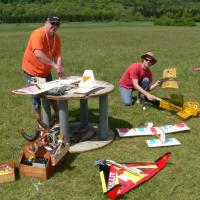 préparation au vol...